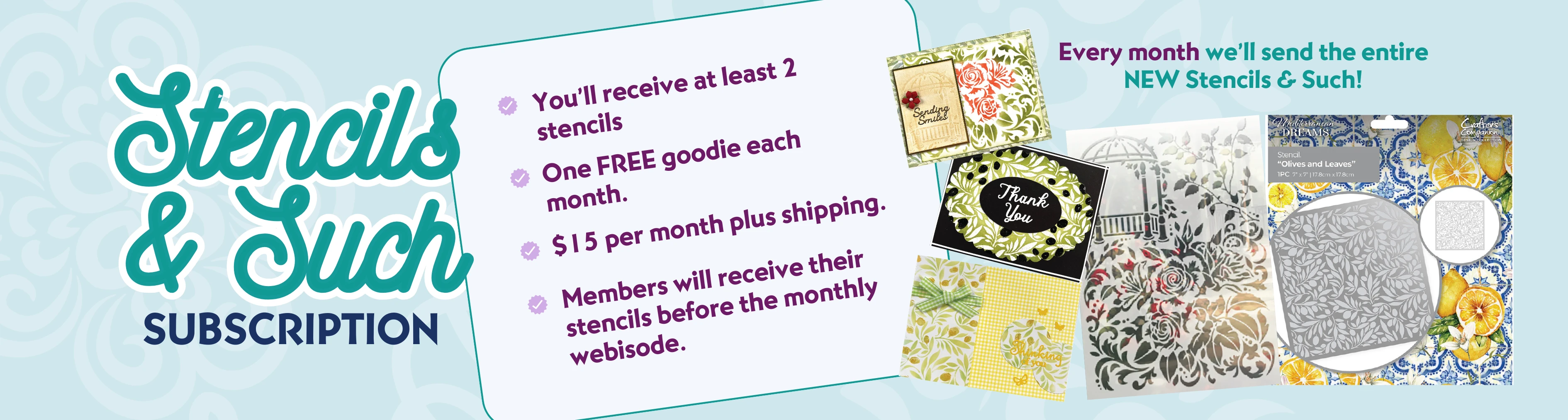 Stencils & Such Subscription